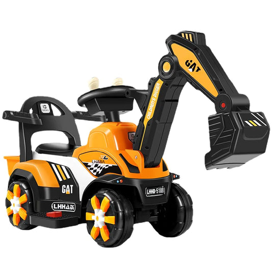 Electric Excavator Toy for Kids Aged 1-3 Years