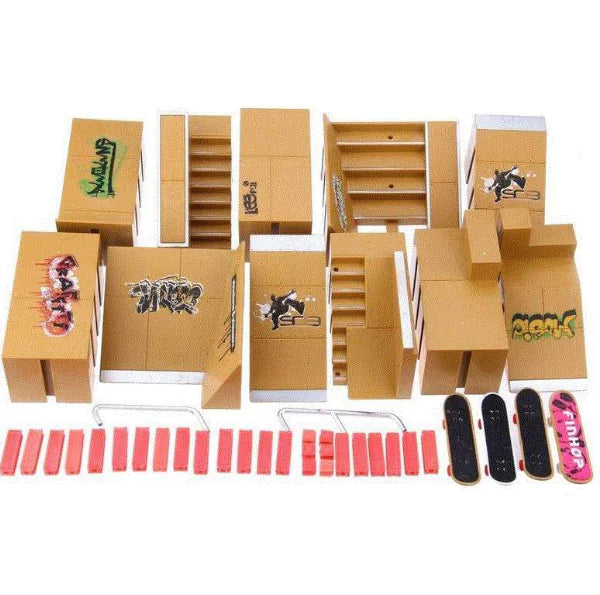 11-Piece Ultimate Fingerboard Skate Set