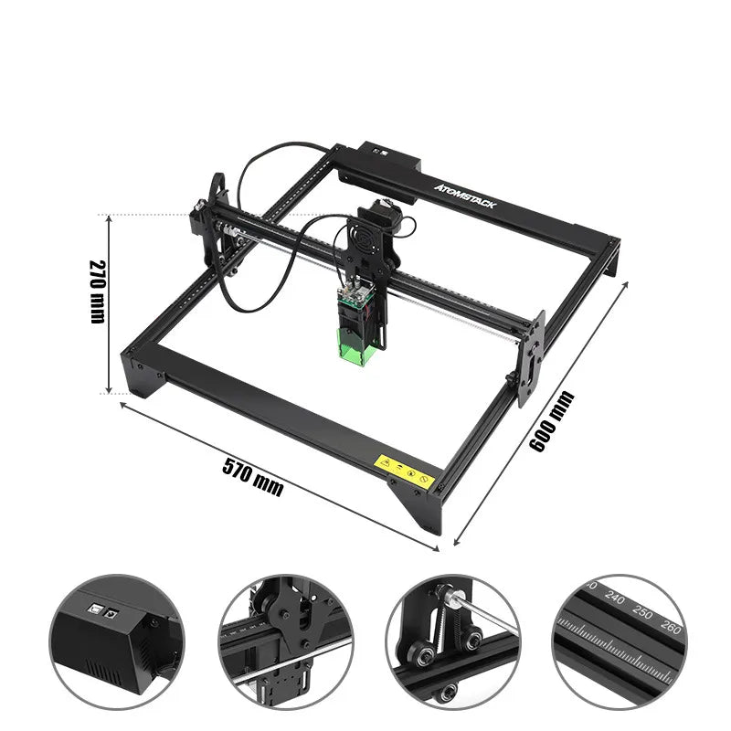 ATOMSTACK A5 Precision DIY Laser Engraver