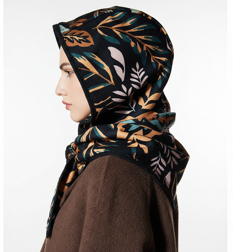 Paisley Small Cape And Shawl Scarf