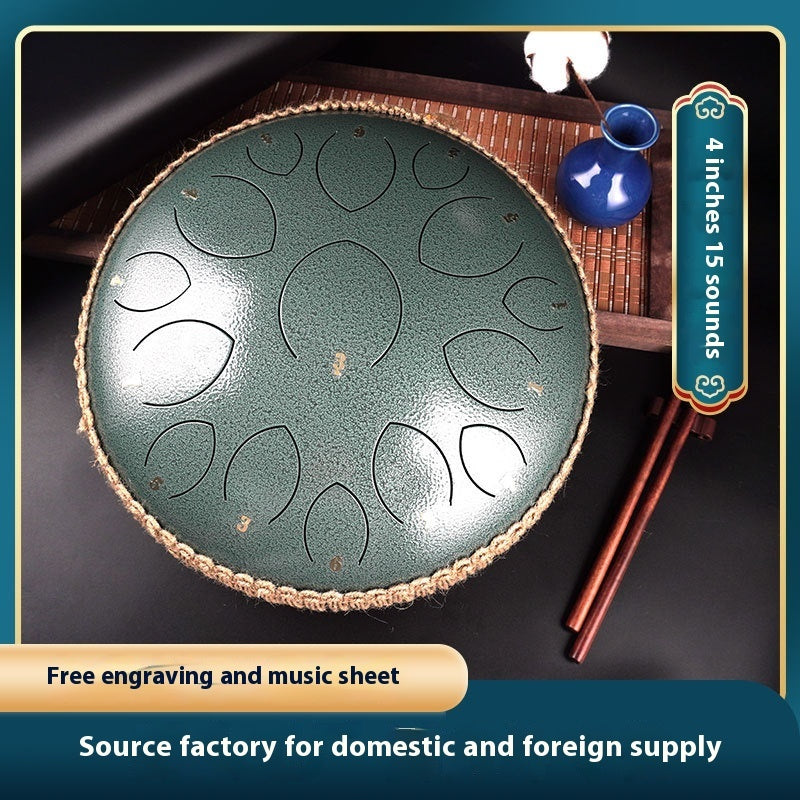 14" 15-Tone Hollow Drum Percussion