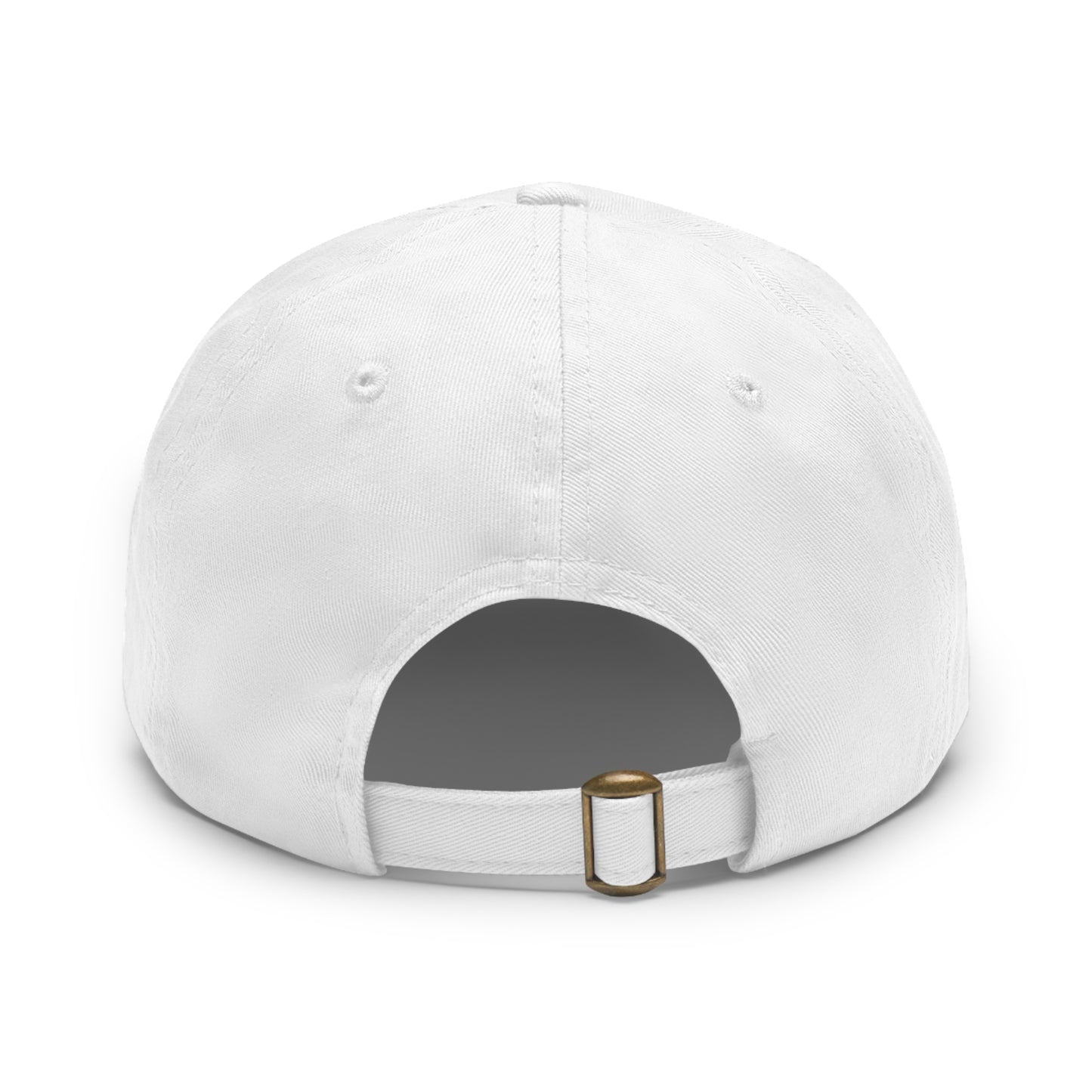 Set For Sail Leather Patch Dad Hat — Nautical Baseball Cap