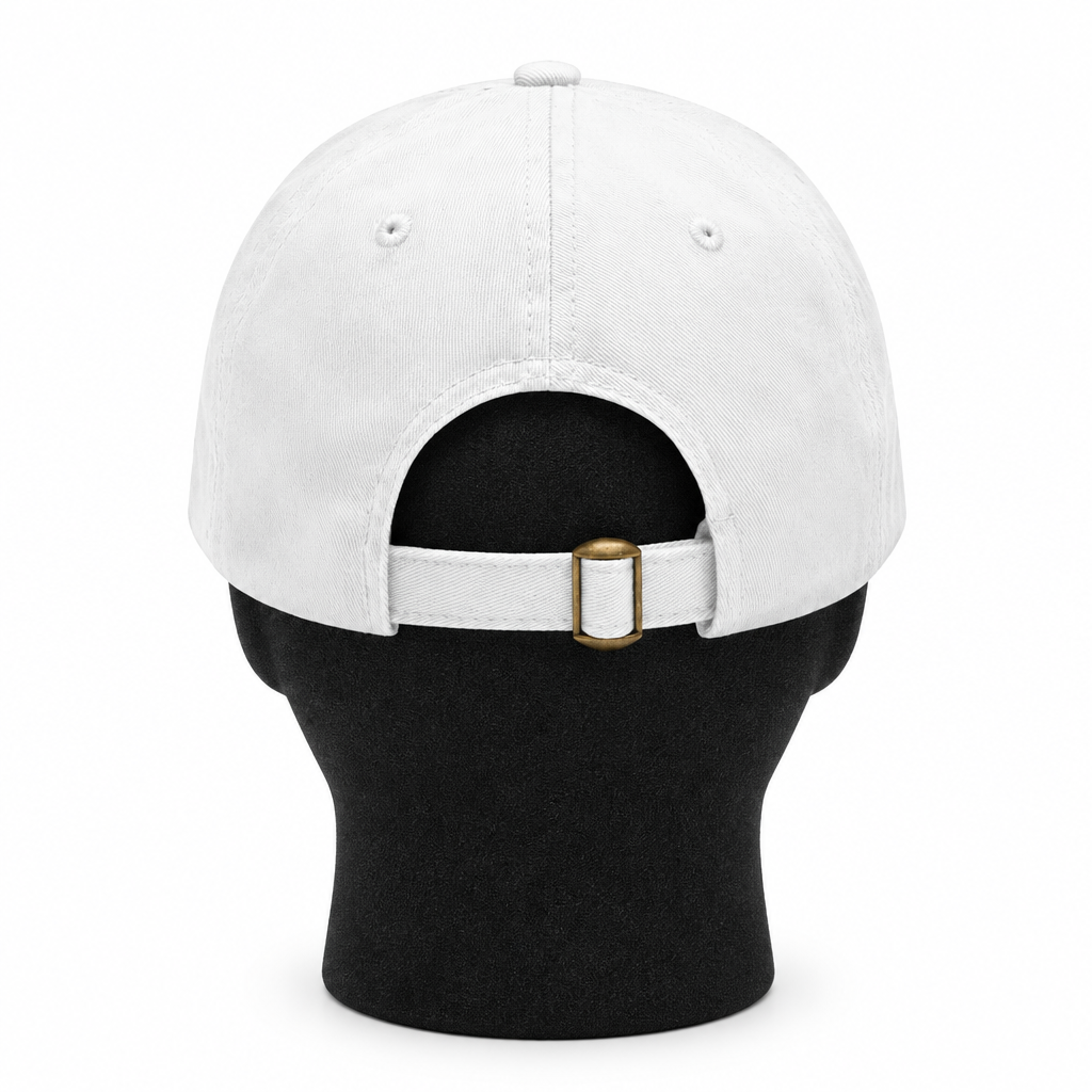 Set For Sail Leather Patch Dad Hat — Nautical Baseball Cap