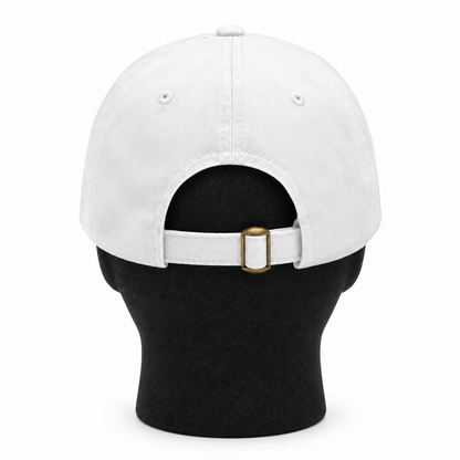 Set For Sail Leather Patch Dad Hat — Nautical Baseball Cap