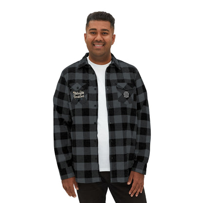 Midnight Breakfast Plaid Flannel Shirt