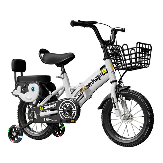 Kids Folding Bicycle for Ages 2-10 (16-inch Model)