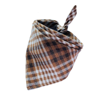 Scottish Plaid Large Baby Bib