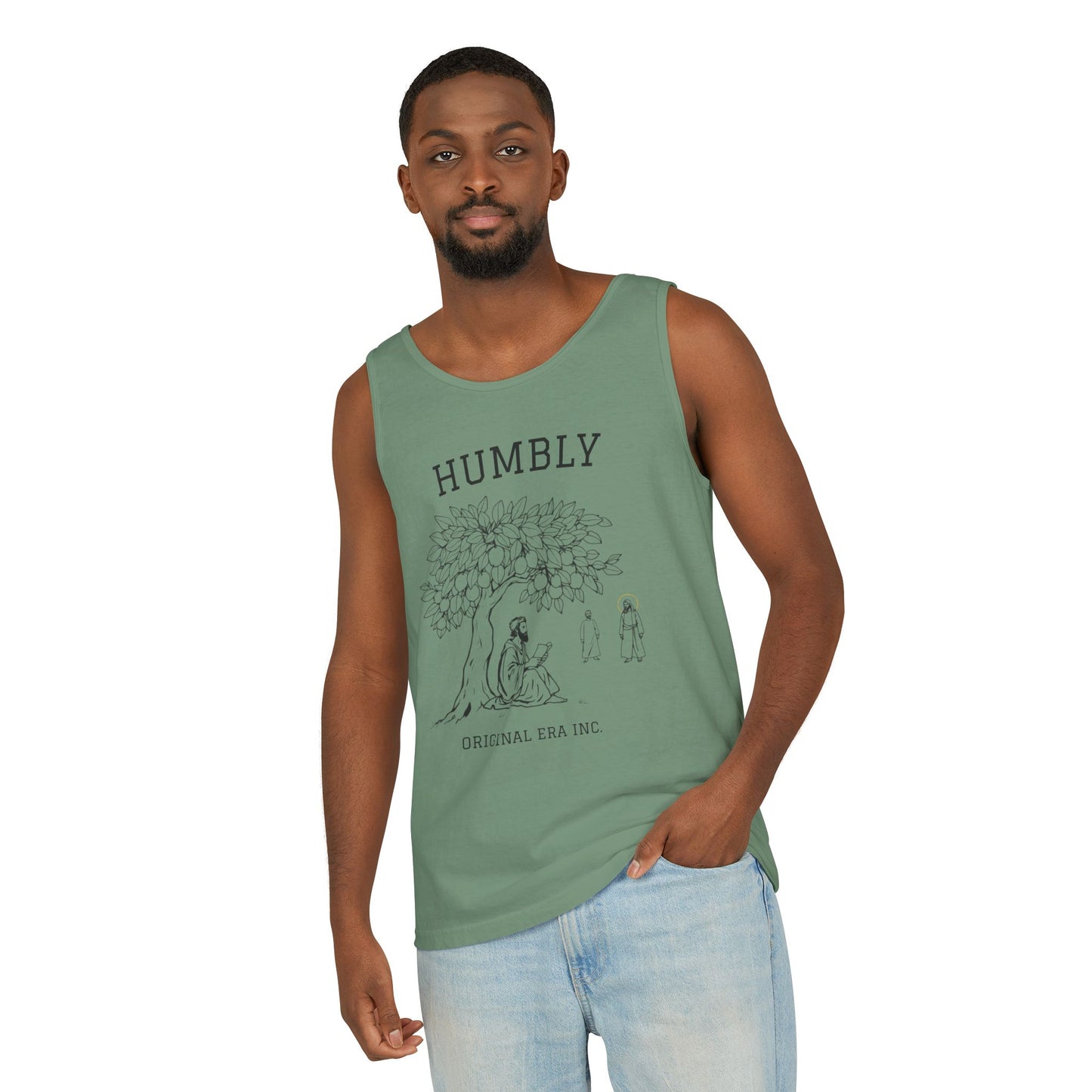 Seen Under A Tree Tank Top — Graphic Tank