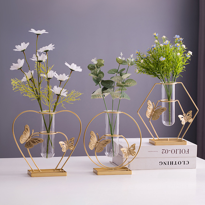 Elegant Faux Flower Centerpiece