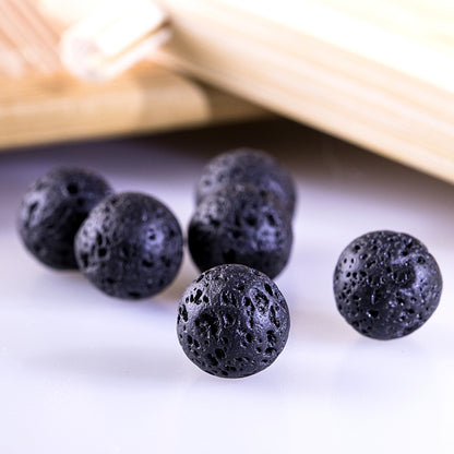 Volcanic Lava Bead Collection for Crafting