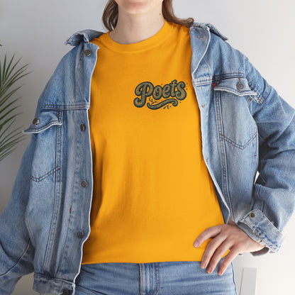 Poets Are Prophets Graphic Tee — Inspirational Poet Quote T-Shirt