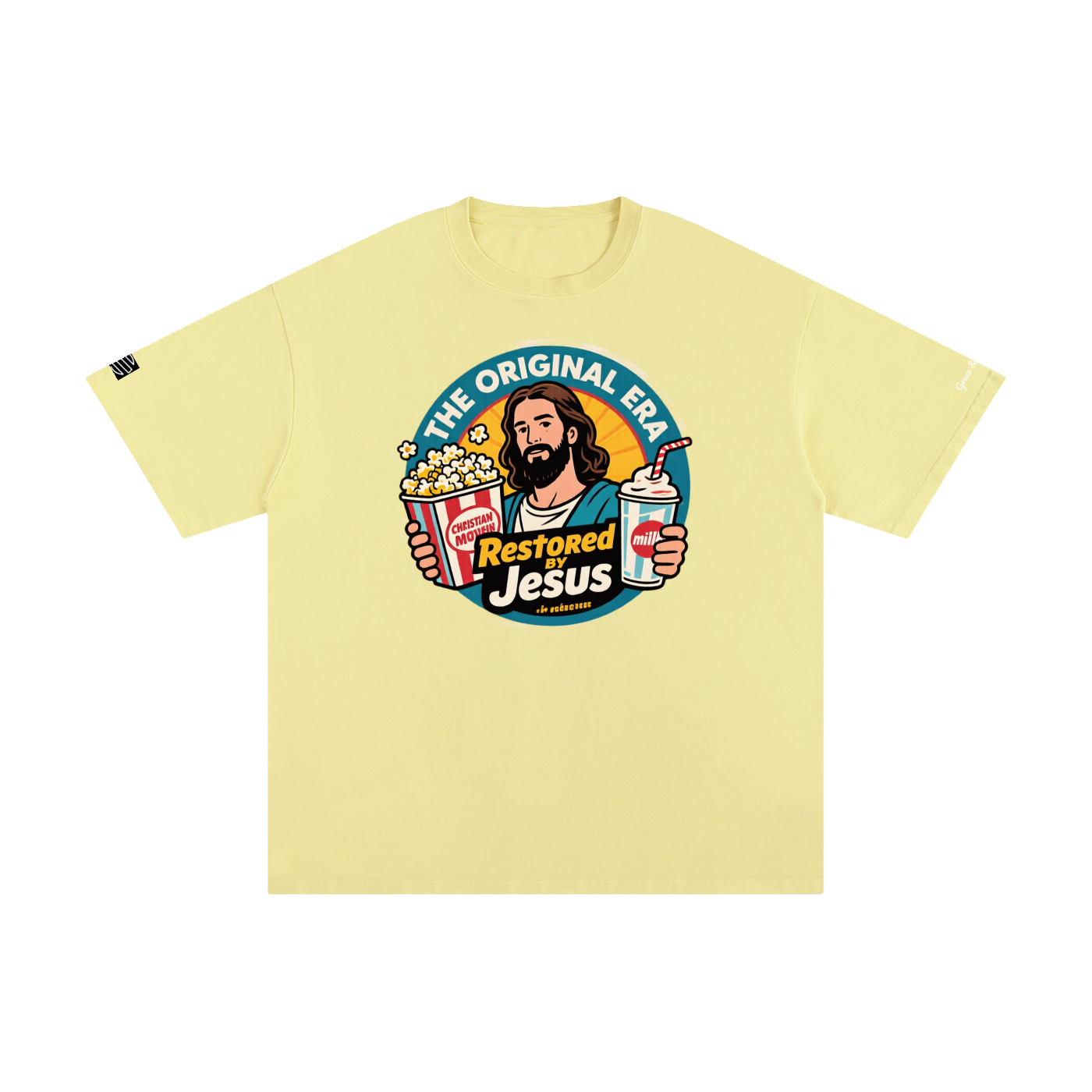 Unisex Restored Pure Cotton T-Shirt
