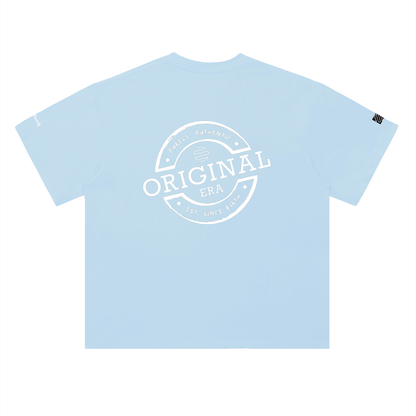 Retro Drive In Snack Bar Heavyweight Drop Shoulder Cotton T-Shirt