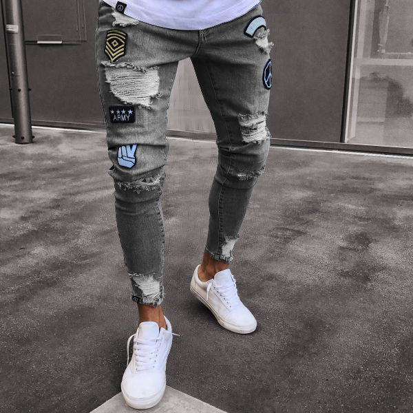 Men's Slim Fit Denim Jeans (Urban Style)