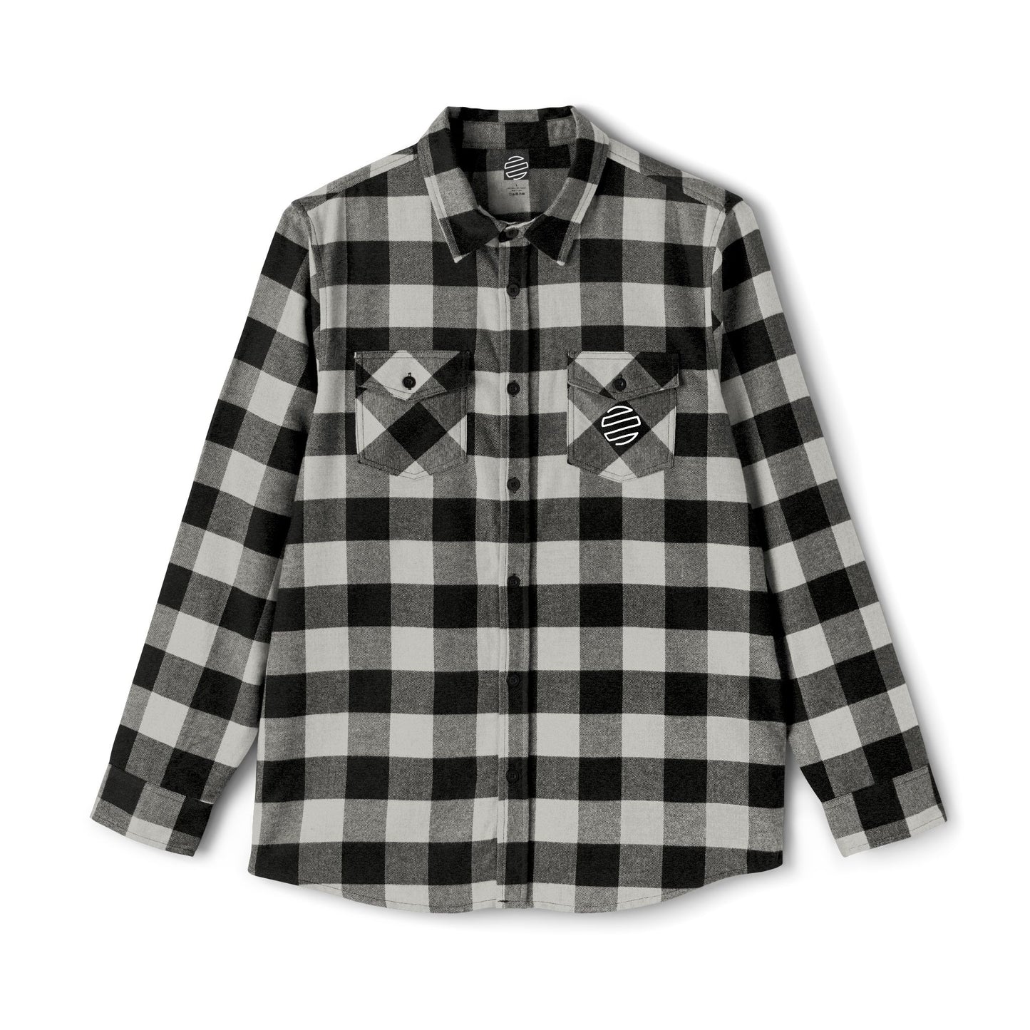 Original Era Plaid Flannel Shirt — Vintage Logo Back