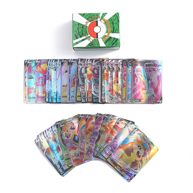 Cool Laser Pokémon PVC Collectible Cards for Kids