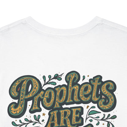 Poets Are Prophets Graphic Tee — Inspirational Poet Quote T-Shirt