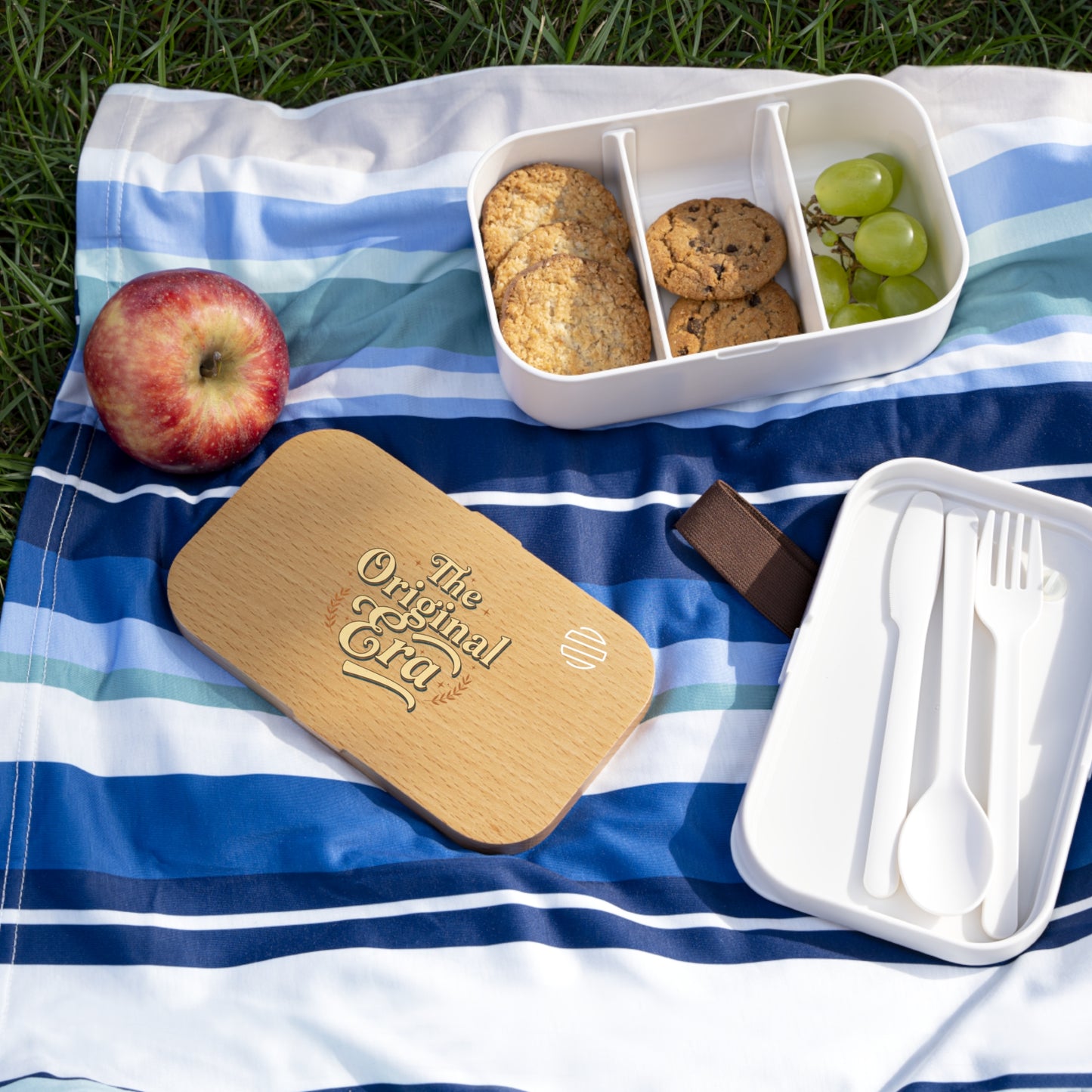 "The Original Era" Wood-Effect Eco Bento Lunch Box
