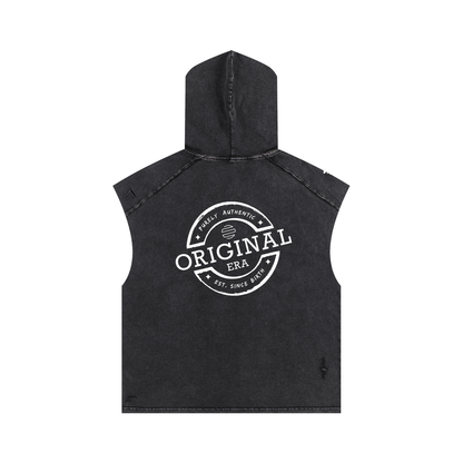 Original Era Classic Snow Washed Boxy Hooded Tank Top