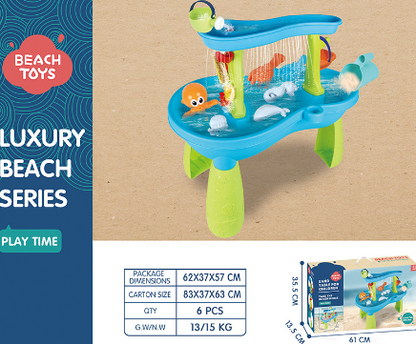 Kids' Fun Beach Play Table Set