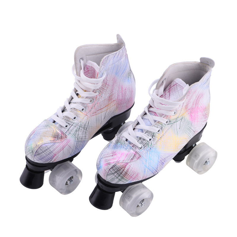 Symphony Feather Flash Quads Skates