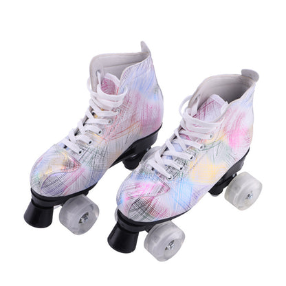 Symphony Feather Flash Quads Skates
