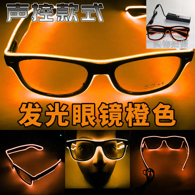 LED Neon Glasses for Music Parties and Events