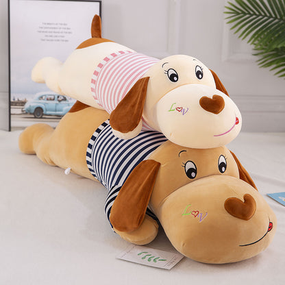 Snuggle Buddies Dog Plush Pillow