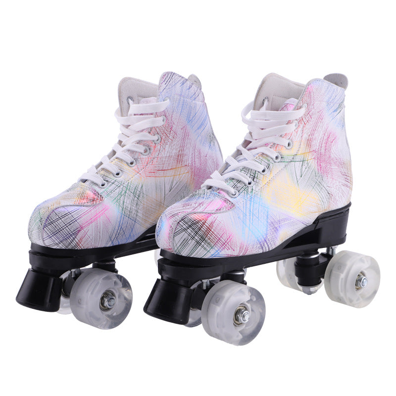 Symphony Feather Flash Quads Skates