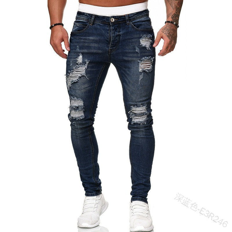 Men's Slim Fit Denim Jeans (Urban Style)