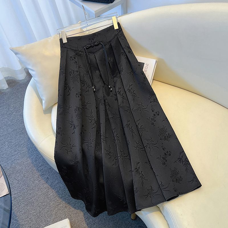 Black Midi Skirt