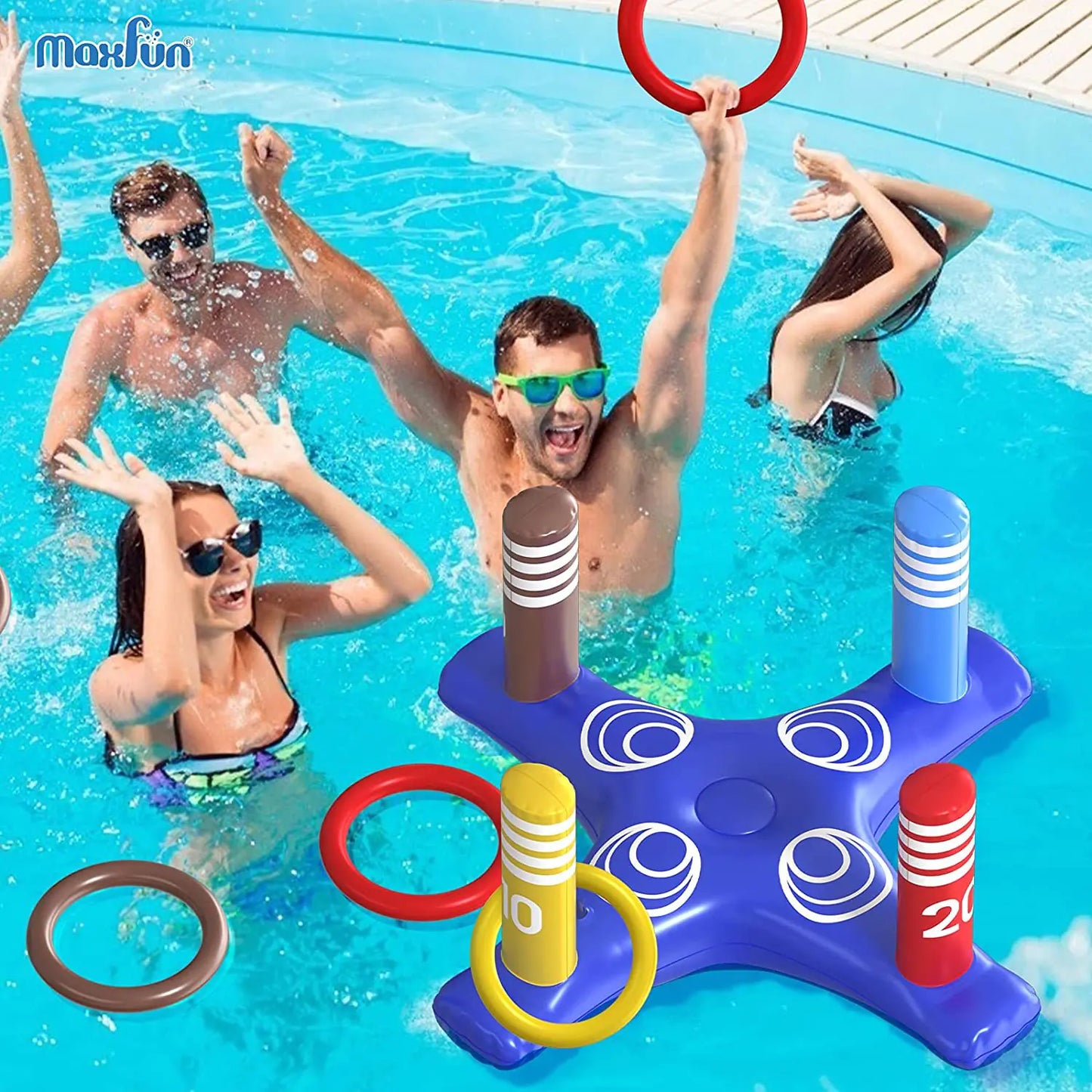 Splash Shoot Basketball Hoop for Pools