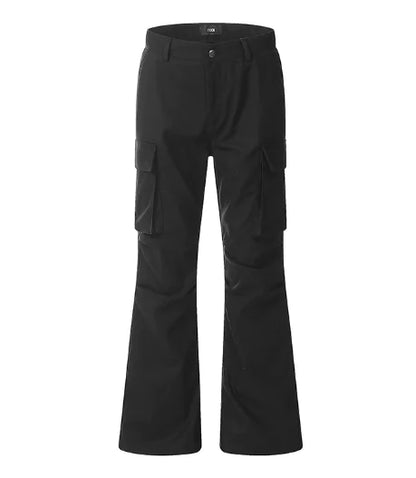 Men's Trendy Straight Black Pants