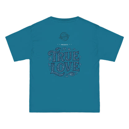 Soulful True Love Portrait T-Shirt — Romantic Couple Graphic Tee