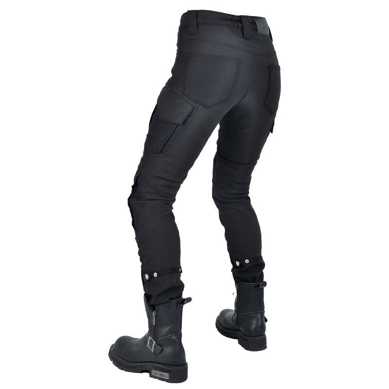 Motorcycle Waterproof Fleece Lined Thickened Drop-resistant Cycling Pants