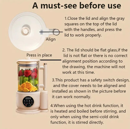 Multi-Function Soy Milk Maker