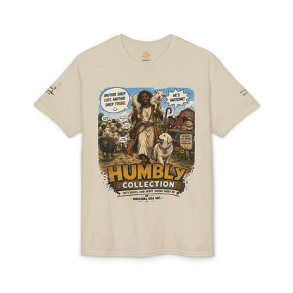 Lost & Found Sheep Graphic T-Shirt — “God Has My Back” Humble Collection