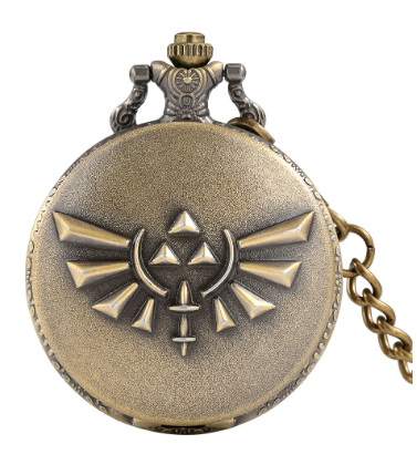 Creative Quartz Pocket Watch with Zelda Design