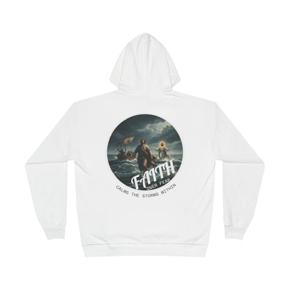 Faith Storm Graphic Hoodie — Inspirational Christian Pullover