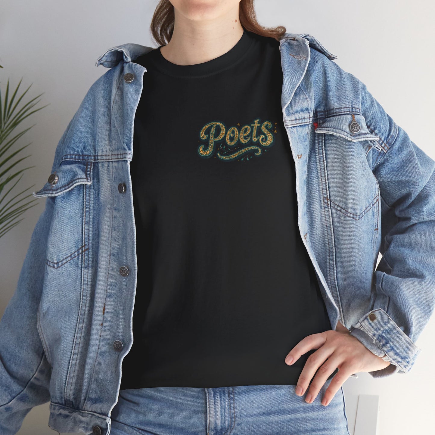 Poets Are Prophets Graphic Tee — Inspirational Poet Quote T-Shirt