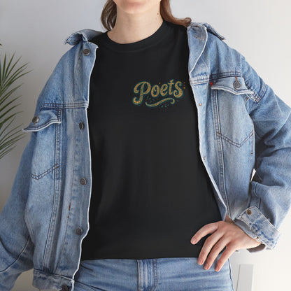 Poets Are Prophets Graphic Tee — Inspirational Poet Quote T-Shirt