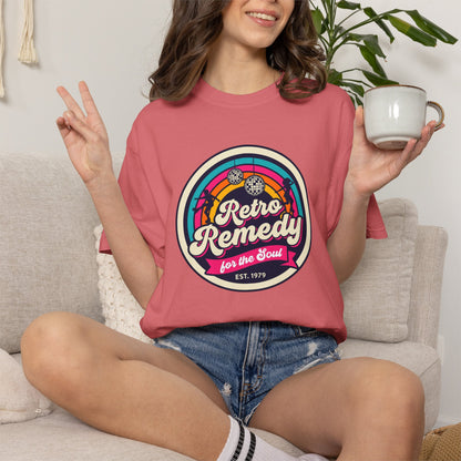 Retro Remedy Vintage Concert Poster T-Shirt
