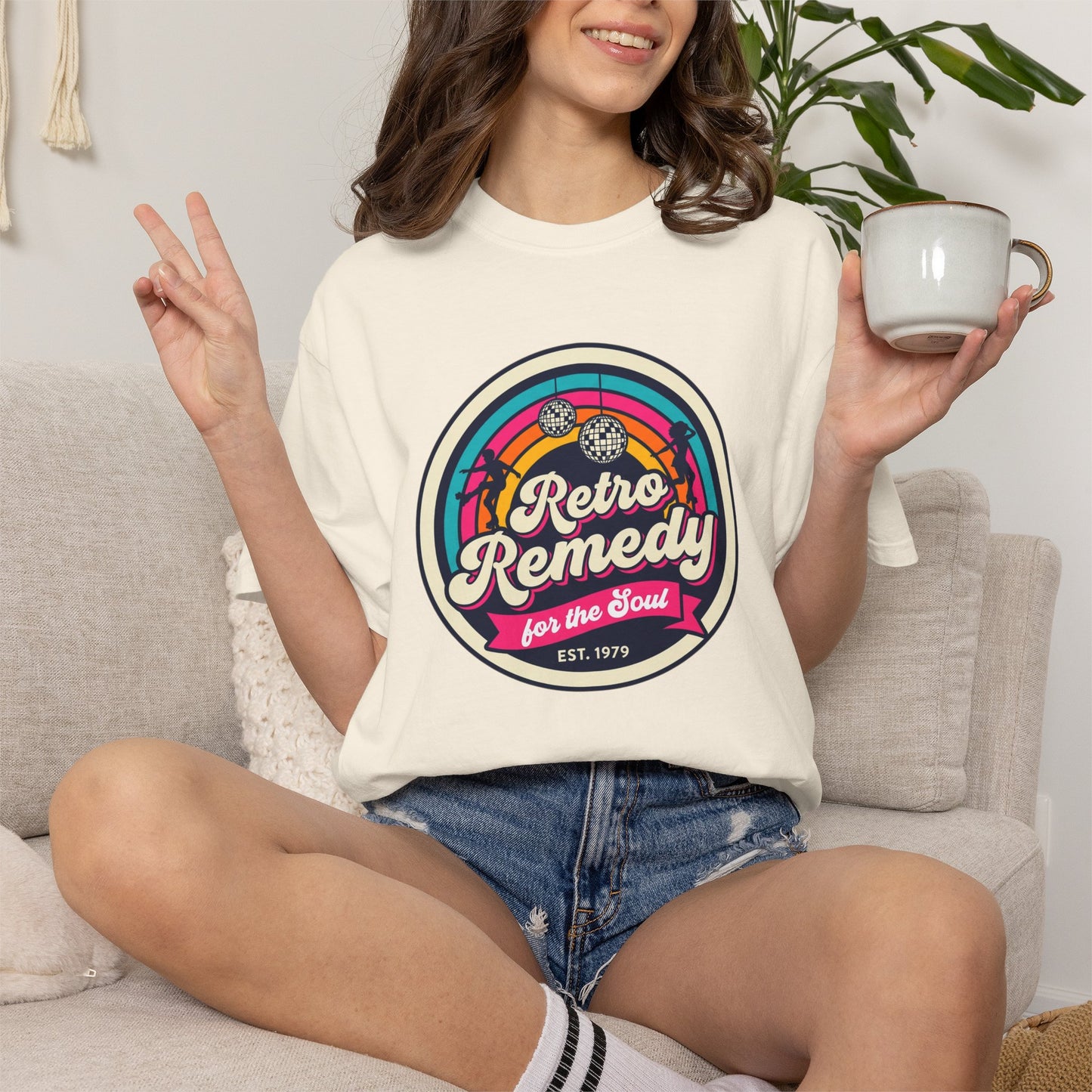 Retro Remedy Vintage Concert Poster T-Shirt