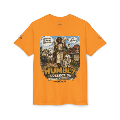 Lost & Found Sheep Graphic T-Shirt — “God Has My Back” Humble Collection