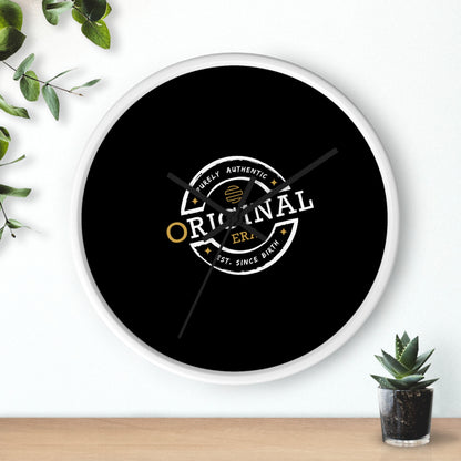 Original Era Wall Clock - Vintage Design