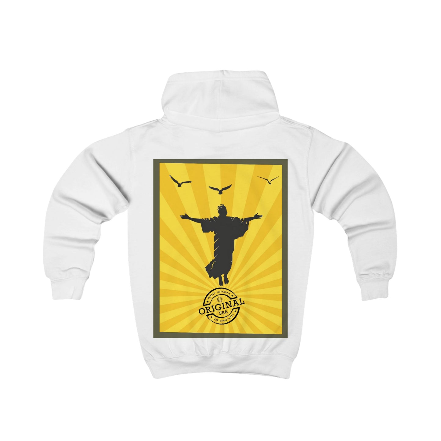 Kids Hoodie — Hope in Jesus Sunburst Christian Youth Hoodie