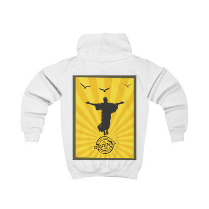 Kids Hoodie — Hope in Jesus Sunburst Christian Youth Hoodie