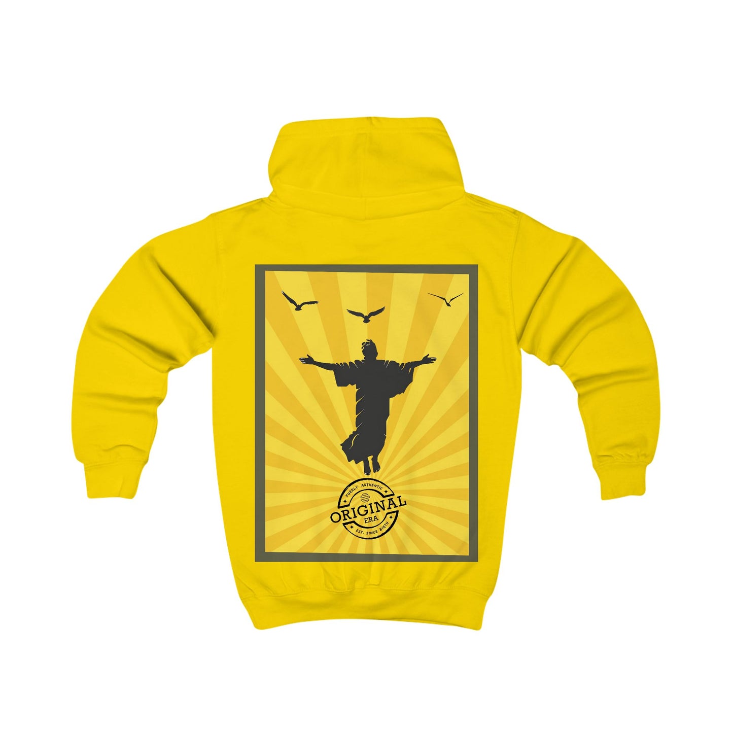 Kids Hoodie — Hope in Jesus Sunburst Christian Youth Hoodie