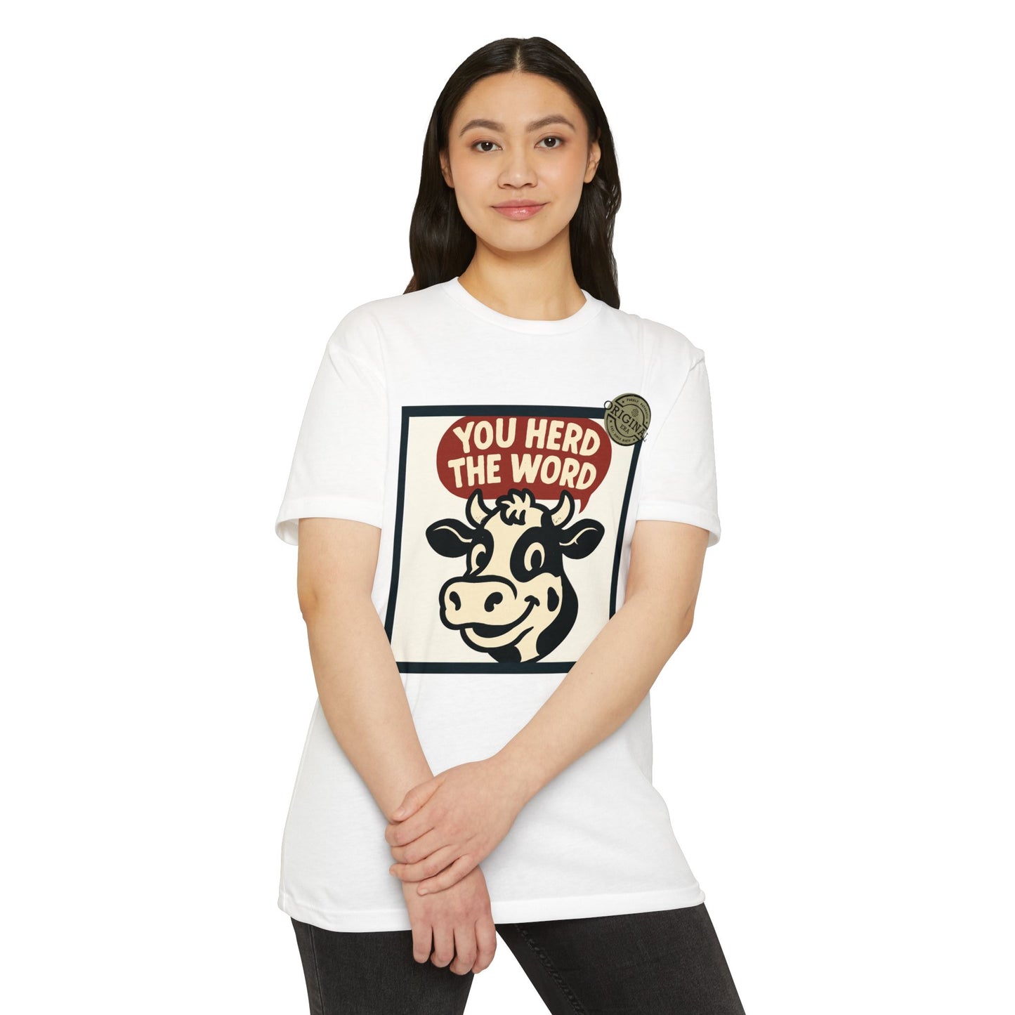 Faith Over Fear Vintage Cow T-Shirt