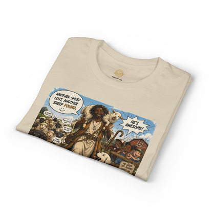 Lost & Found Sheep Graphic T-Shirt — “God Has My Back” Humble Collection